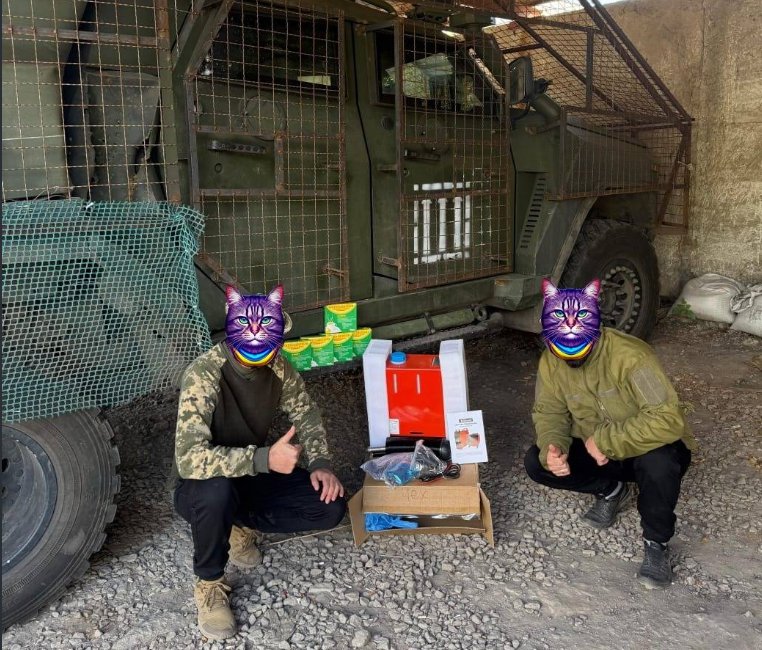 16/10/2025 Алькатрас отримав п"ять дизельних обігрівачів.